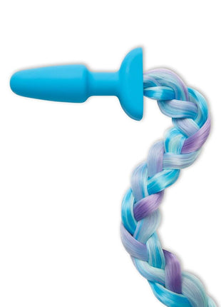 WhipSmart Silicone Plug 3.75in with Unicorn Tail