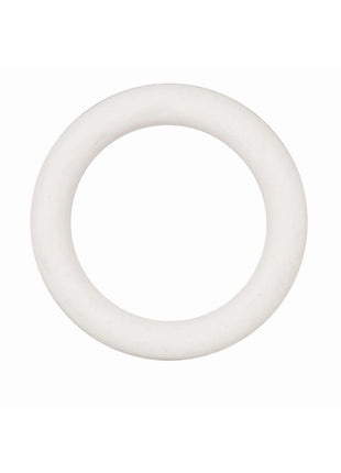 White Rubber Cock Ring