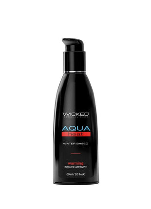 Wicked Aqua Heat Water Based Warming Lubricant - 2oz