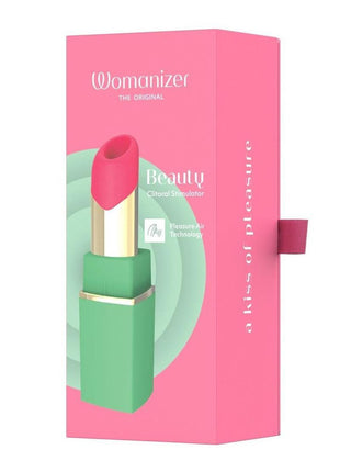Womanizer Beauty Rechargeable Clitoral Stimulator - Green/Pink