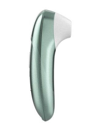 Womanizer Pleasure Air Pro Rechargeable Silicone Air Pulse Clitoral Vibrator - Sage