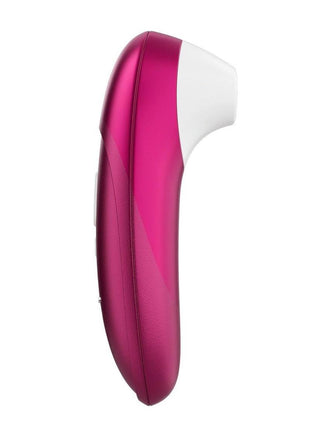 Womanizer Pleasure Air Pro Rechargeable Silicone Air Pulse Clitoral Vibrator - Vibrant