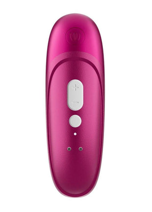 Womanizer Pleasure Air Pro Rechargeable Silicone Air Pulse Clitoral Vibrator - Vibrant