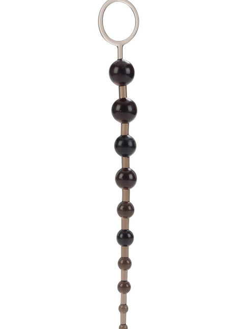 X 10 Anal Beads - Black