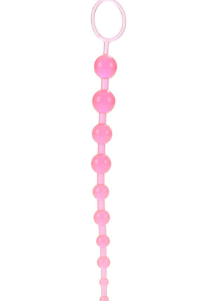 X 10 Anal Beads - Pink