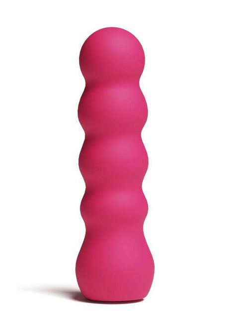 X and O's Embrace Rechargeable Silicone Compact Vibrator - Pink