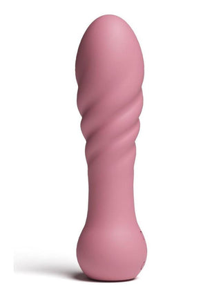 X and O's Love Rechargeable Silicone Compact Vibrator - Pink