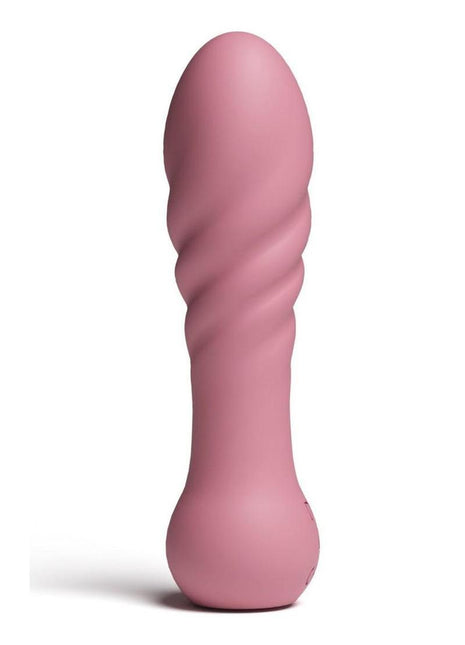 X and O's Love Rechargeable Silicone Compact Vibrator - Pink