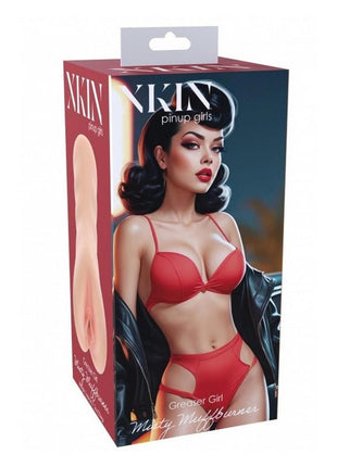 Xkin Pinup Misty Muffburner Medium Masturbator - Pussy - Vanilla
