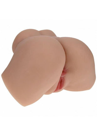 Xkin Valentina Vellure Dual Entry Bodyforms Masturbator - Pussy/Ass - Caramel