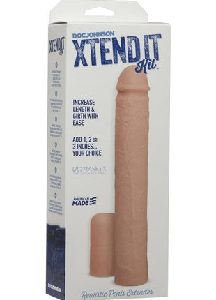 Xtend It Penis Extender Kit - Vanilla/White