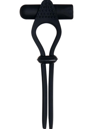 Zero Tolerance Black Tie Affair Vibrating Cock Ring - Black