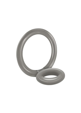 Zero Tolerance Bullseye Double Loop Cock Ring with Ball Strap