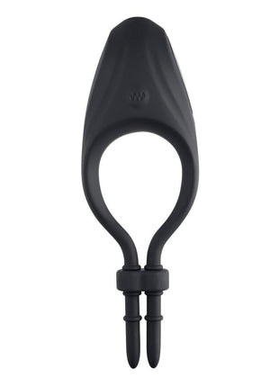 Zero Tolerance Perfect Fit Rechargeable Silicone Vibrating Cock Ring - Black
