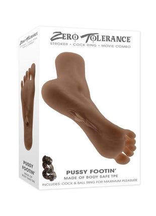 Zero Tolerance Pussy Footin' Masturbator - Chocolate