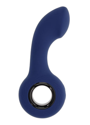 Zero Tolerance Reach Rechargeable Silicone Anal Plug - Blue