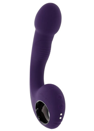 Zero Tolerance Rip Curl Rechargeable Silicone Prostate Vibrator - Purple