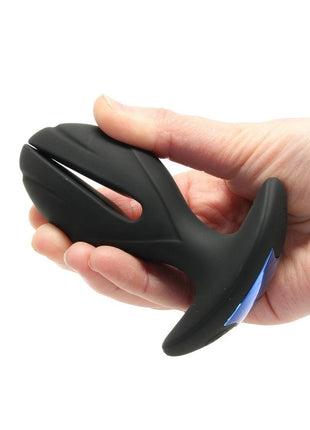 Zeus Electro-Spread 64x Vibrating and E-Stim Silicone Rechargeable Butt Plug with Remote Control