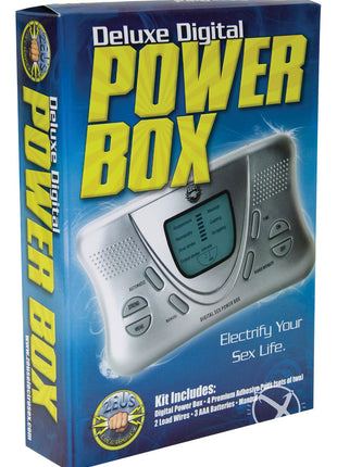 Zeus Electrosex Deluxe Digital Power - Gray - Box