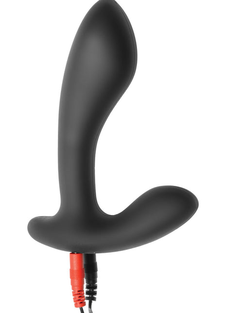 Zeus Electrosex Surge Bi-Polar Electro Silicone Prostate Stimulator - Black