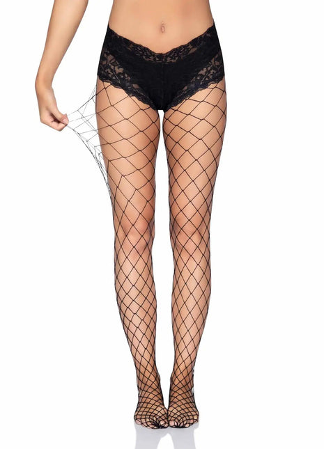 Evie Fence Net Tights