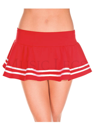 Double Striped Wavy Skirt
