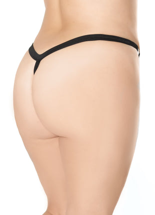 Plus Size Quick Release Thong