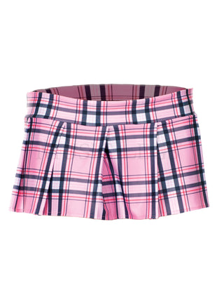 Margot Plaid Pleated Mini Skirt