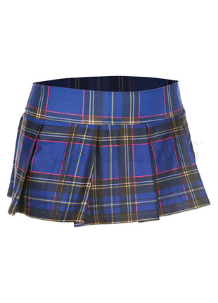Margot Plaid Pleated Mini Skirt