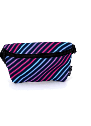 80's Miami Stripe Fanny Pack