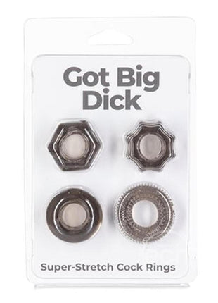 Got Big Dick?  Super Stretch Cock Rings