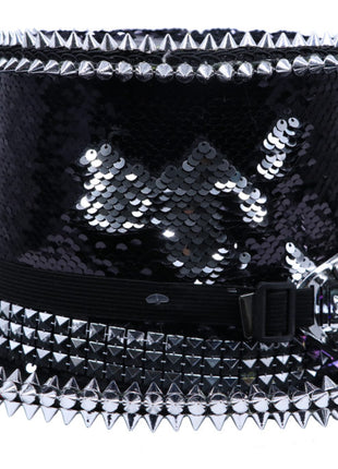 Spiked Top Hat With Goggles