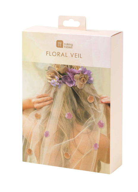 Blossom Girls Floral Veil