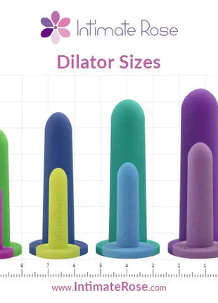 Intimate Rose Silicone Dilators