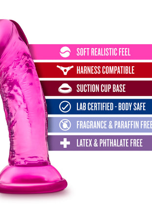 Blush B Yours Sweet n Small 4" Dildo With Suction Cup