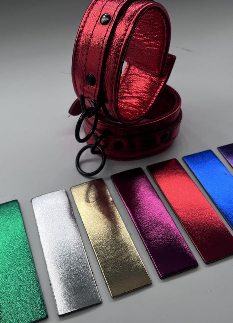 Metallic Ankle Cuffs