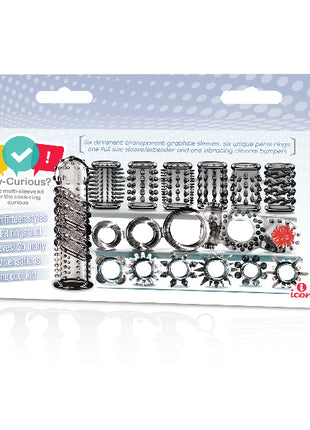 Try-Curious Cock Ring & Sleeve Set