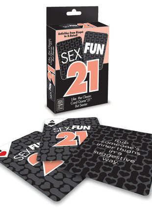 Sex Fun 21 Card Game
