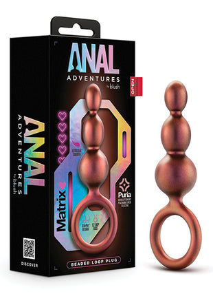 Blush Anal Adventures Matrix Beaded Loop Plug