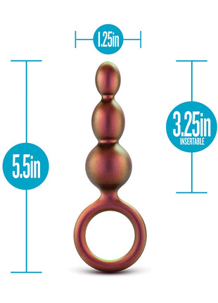 Blush Anal Adventures Matrix Beaded Loop Plug