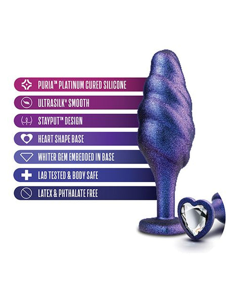 Anal Adventures Matrix Bumped Bling Plug