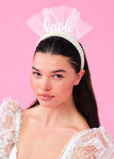 Pearlfect Bride Headband