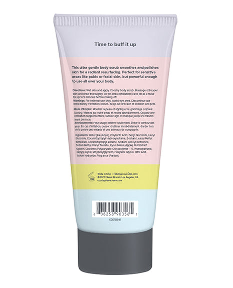 COOCHY Ultra Smoothing Body Scrub - ingredients