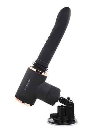 Too Hot to Handle Rechargeable Silicone Thrusting Vibrator with Suction Cup