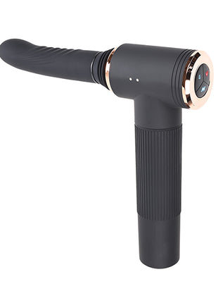 Too Hot to Handle Rechargeable Silicone Thrusting Vibrator with Suction Cup
