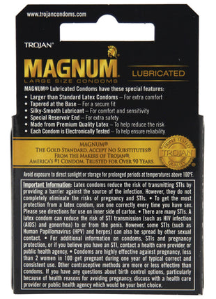 Trojan Magnum Condoms
