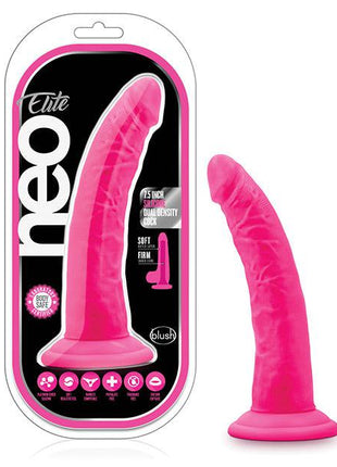 Blush Neo Elite 7.5" Silicone Dual Density Cock