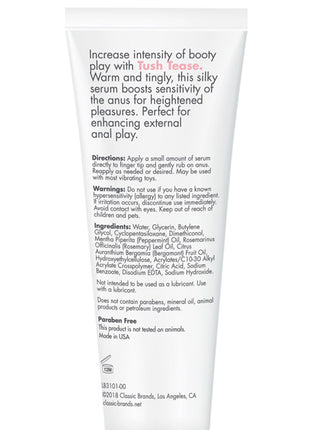 CGC Tush Tease Anal Stimulant Gel