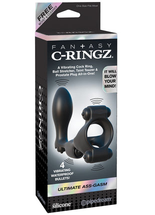 Fantasy C Ringz Ultimate Ass Gasm - Black