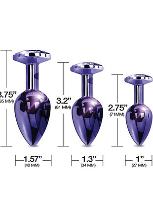 Nixie Metal Jeweled Butt Plugs